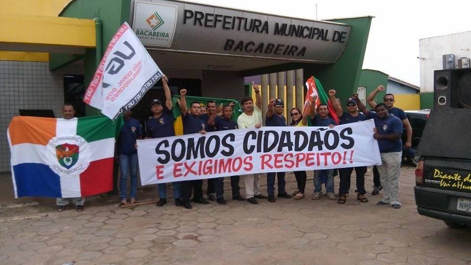 Guardas municipais de Bacabeira deflagram greve por tempo indeterminado