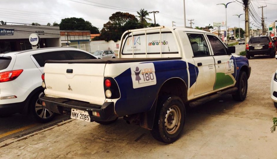 Carro oficial do governo do Maranhão é usado para comprar lanche