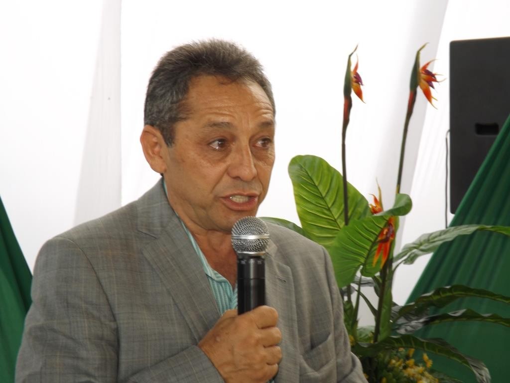 O prefeito de Presidente Dutra, Juran Carvalho