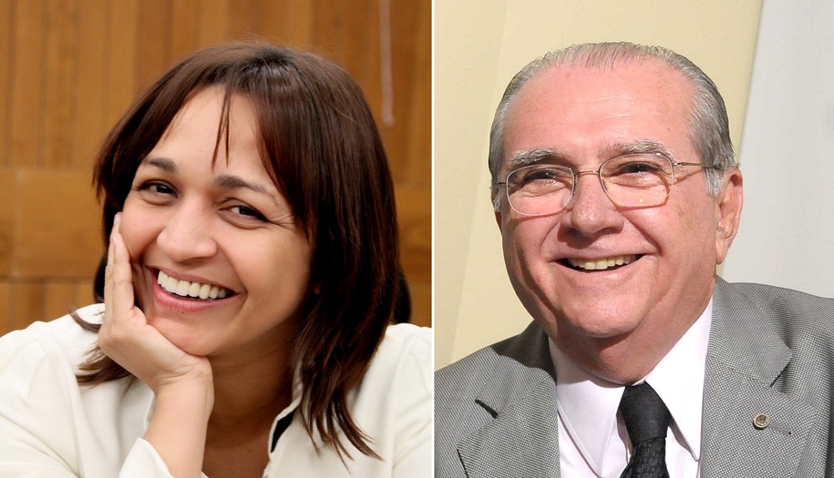 Os deputados federais Eliziane Gama e João Castelo