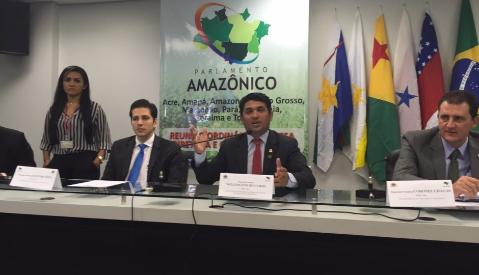 Wellington participa da 1ª Reunião do Parlamento Amazônico, em Manaus