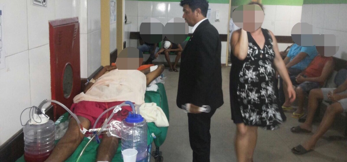 Wellington flagra hospital tomado por baratas em visita ao Socorrão de Imperatriz