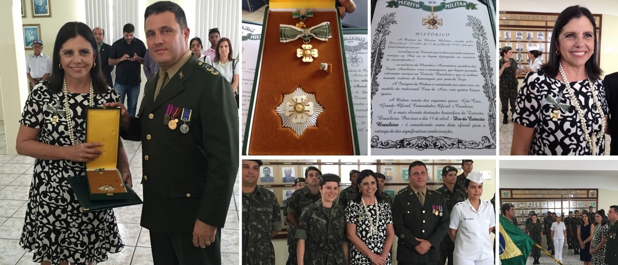 Roseana Sarney recebe Ordem do Mérito Militar do Exército Brasileiro
