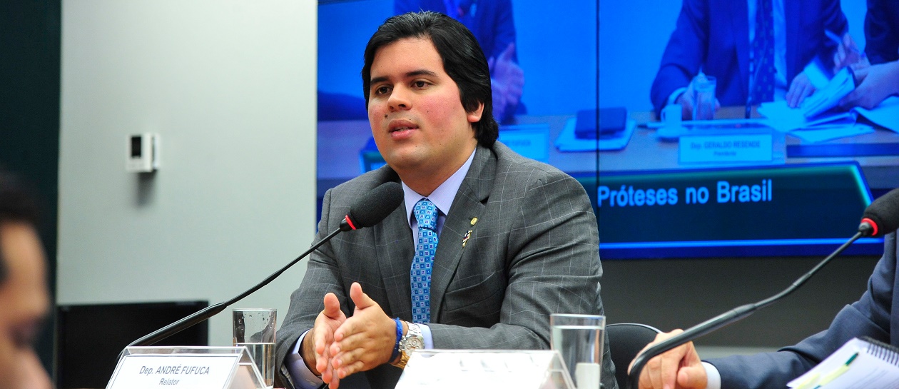 O deputado federal e novo líder da bancada federal do Maranhão, André Fufuca