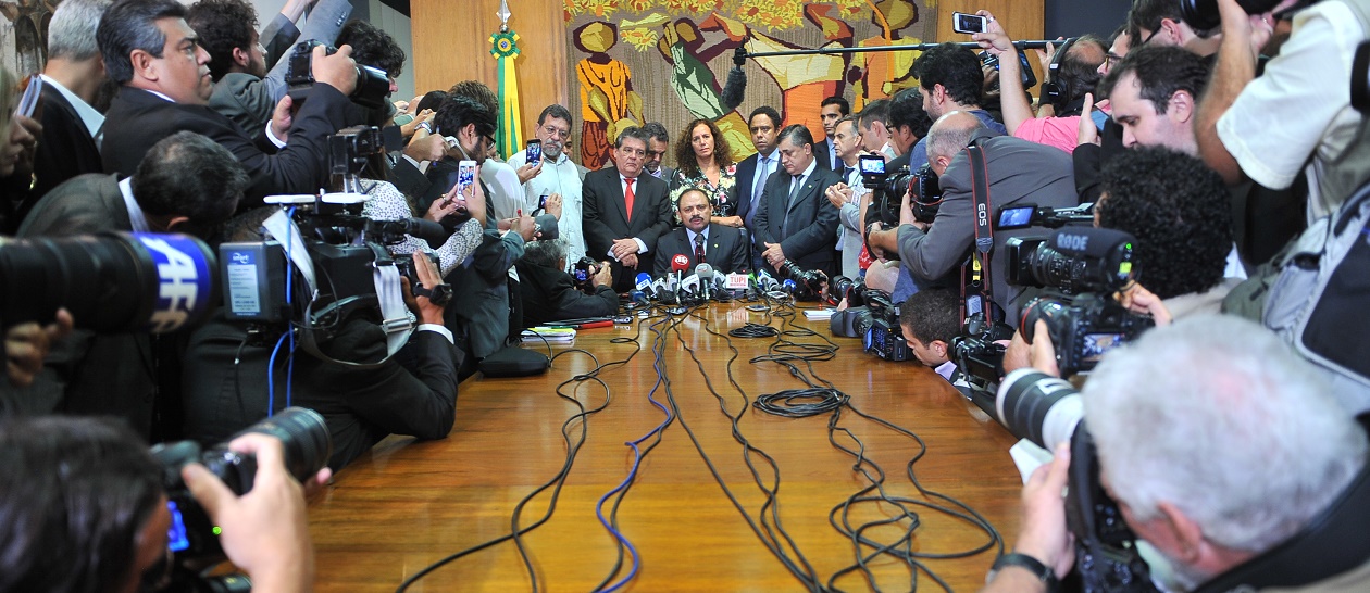 O presidente interino da Câmara, Waldir Maranhão