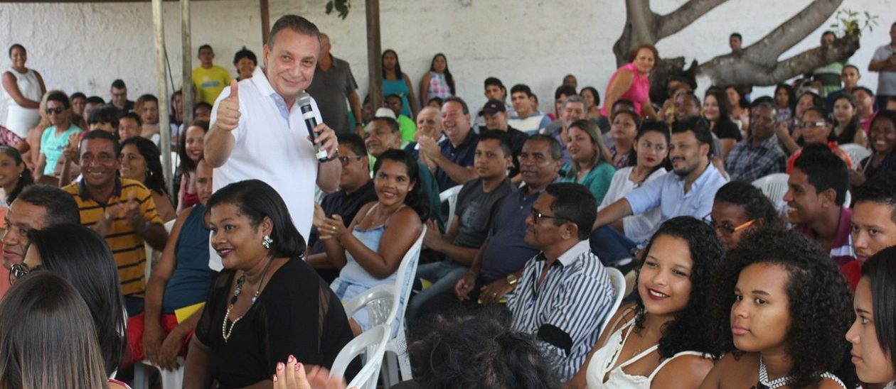 O pré-candidato a prefeito de Ribamar, Luis Fernando Silva