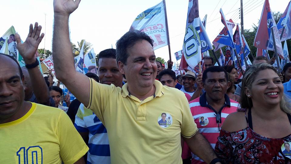 Gilberto Aroso lidera preferência do eleitorado e é o menos rejeitado em Paço, diz Escutec