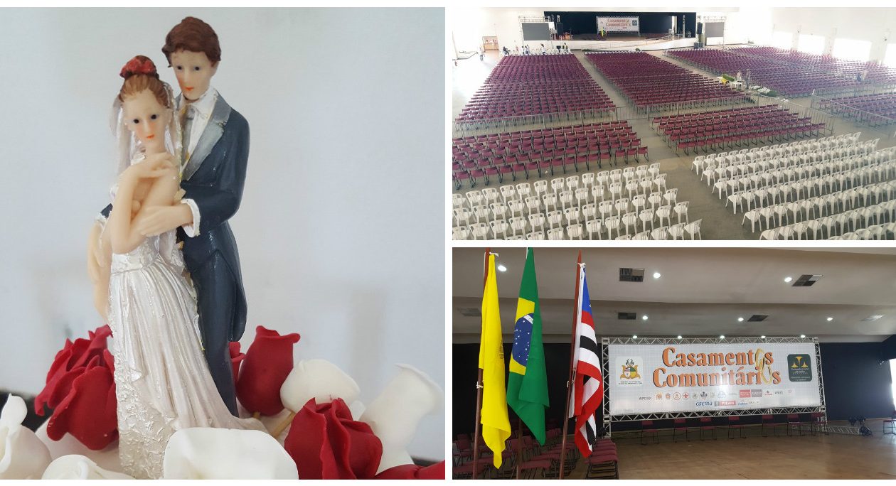 CGJ celebra “Casamento Comunitário” gratuito em São Luís com quase mil casais