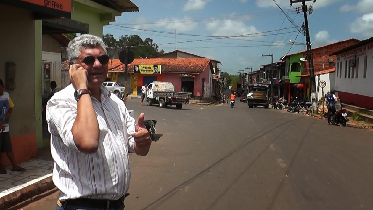 O prefeito reeleito de Bequimão, Antônio José Martins, o Zé Martins