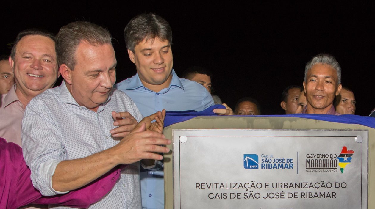 Luis Fernando entrega Cais de São José de Ribamar