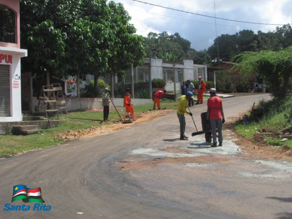 Santa Rita: prefeitura intensifica pavimentação e recuperação de estradas