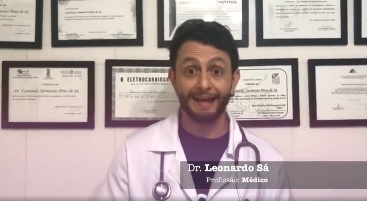 Leonardo Sá usa atendimentos médicos para se cacifar como pré-candidato