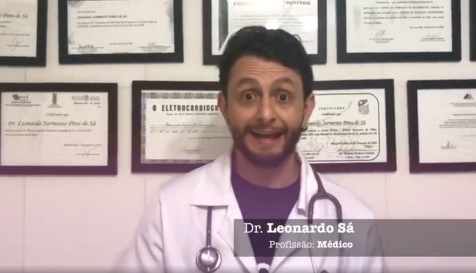 Leonardo Sá usa atendimentos médicos para se cacifar como pré-candidato