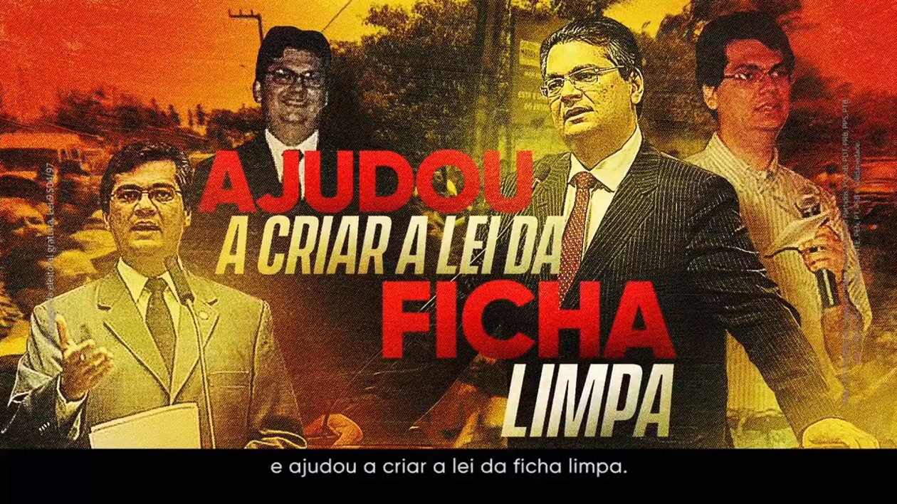 Dino lembra em propaganda que ajudou a criar lei que tornou Lula inelegível