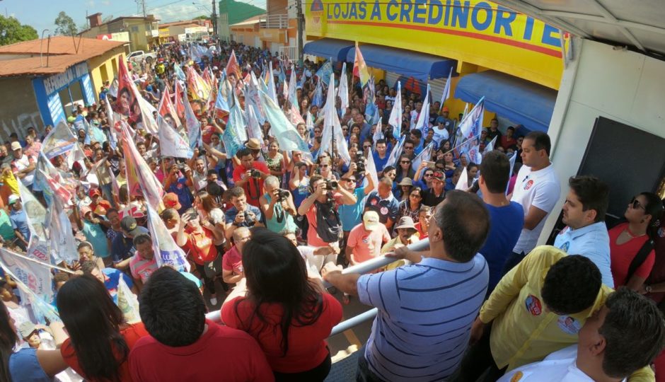 MP revela farsa de multidão em ato de campanha de Flávio Dino