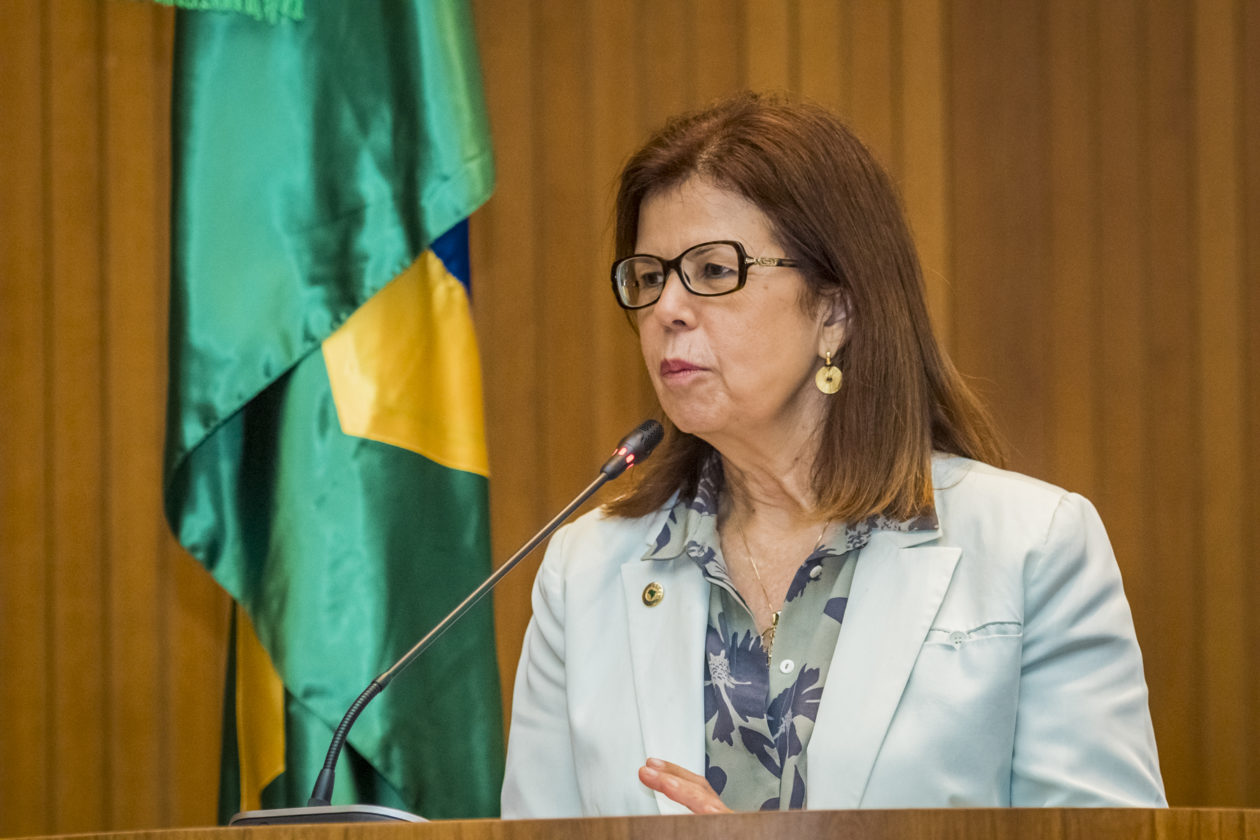 A deputada estadual Helena Duailibe. Foto: Kristiano Simas / Agência Assembleia