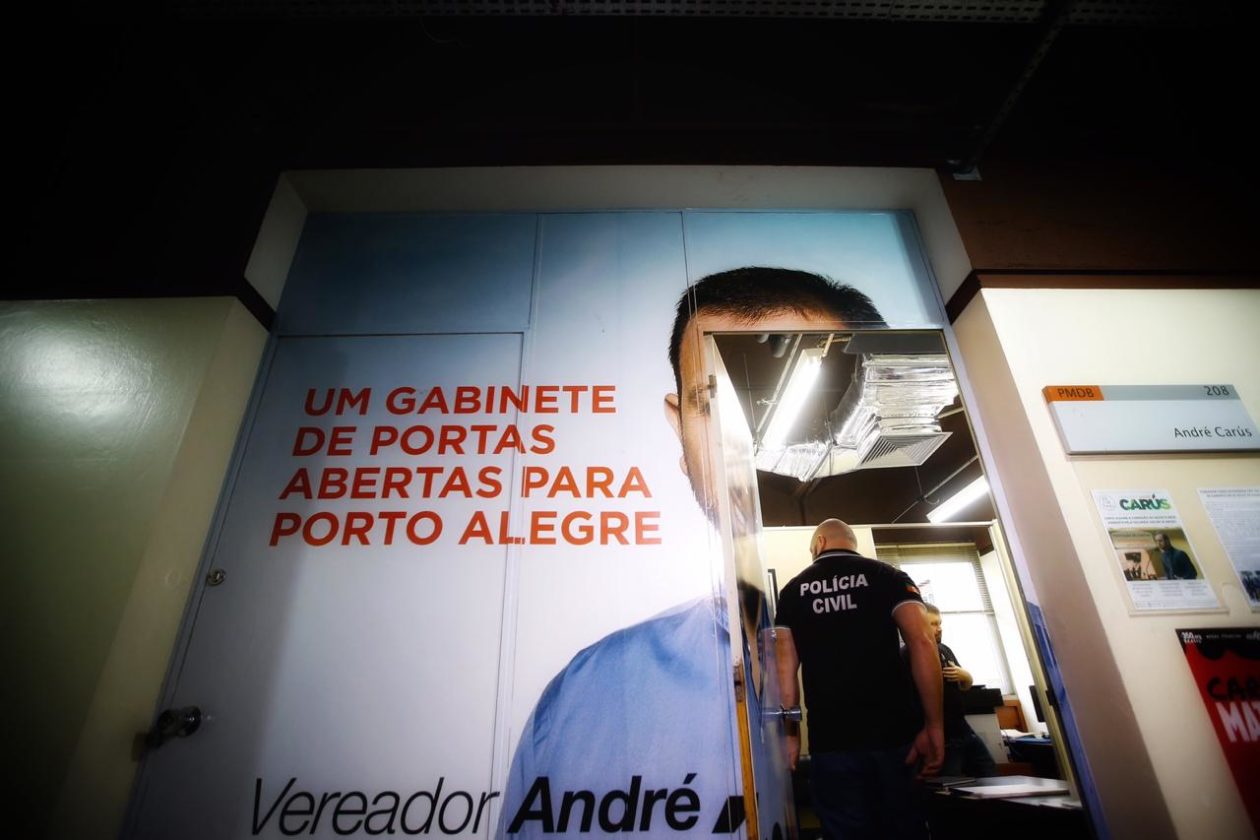 Mandados contra André Carús foram cumpridos nesta terça-feira 1º. Foto: Lauro Alves/Agência RBS