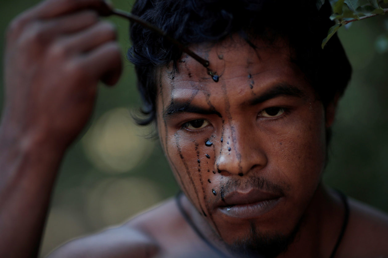 Paulo Paulino Guajajara. Foto: REUTERS/Ueslei Marcelino/File Photo