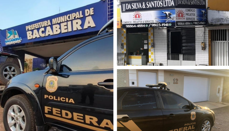 PF faz operação contra prefeituras de Bacabeira, Santa Rita e Miranda do Norte