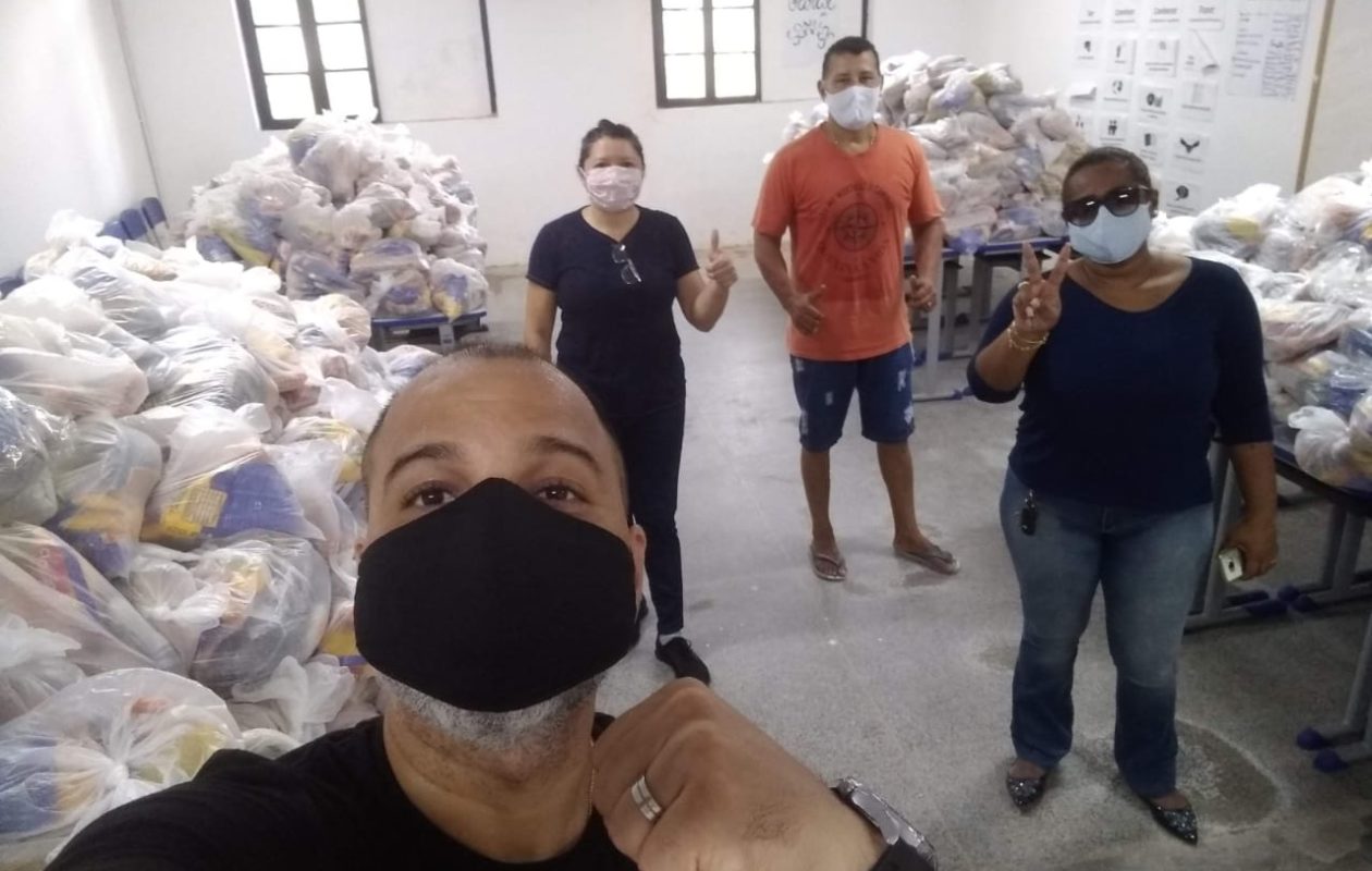 É enganoso afirmar que entrega de cestas básicas pela Seduc tem relação com as eleições em São Luís