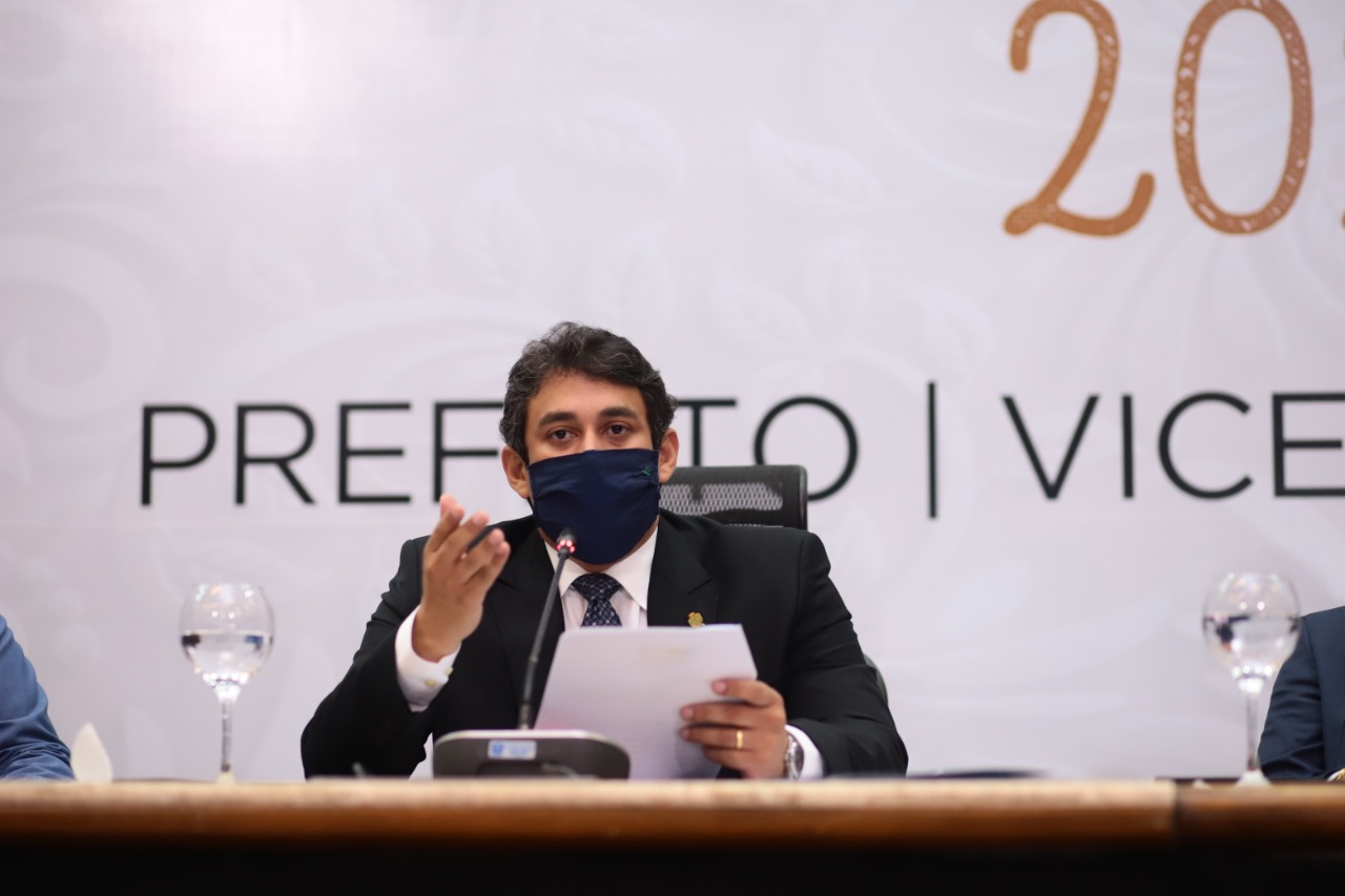 O presidente da Câmara Municipal de São Luís, vereador Osmar Filho. Foto: Leonardo Mendonça