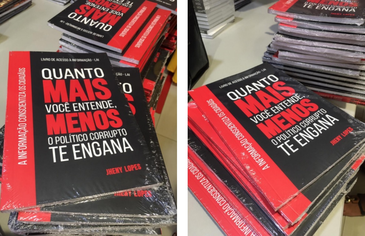 Estagiária da CGU no Maranhão lança livro ‘Quanto mais você entende, menos o político corrupto te engana’